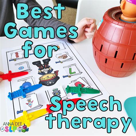 Best Games for Speech Therapy .